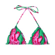 Laad de afbeelding in de Gallery-viewer, Product Front: Rio De Sol Top Top Parrots Frufru