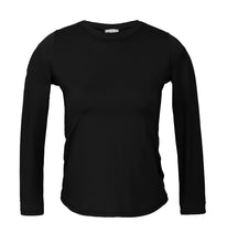 Laad de afbeelding in de Gallery-viewer, Product Front: Rio De Sol Top Nero Rash-Guard