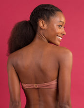 Laad de afbeelding in de Gallery-viewer, Image 10: Rio De Sol Top Top Shimmer-Copper Bandeau-Joy