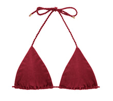 Laad de afbeelding in de Gallery-viewer, Product Front: Rio De Sol Top Top Shimmer-Divino Tri-Rope
