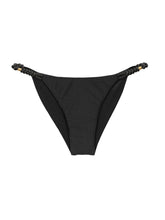 Laad de afbeelding in de Gallery-viewer, Product Front: Rio De Sol Bottom Bottom Shimmer-Black Cheeky-Noa