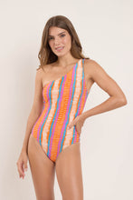 Laad de afbeelding in de Gallery-viewer, Image 05: Rio De Sol One-Piece Stripes Sienna