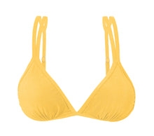 Laad de afbeelding in de Gallery-viewer, Product Front: Rio De Sol Top Top Malibu-Yellow Tri-Duo