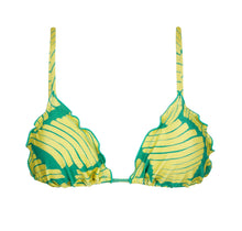 Laad de afbeelding in de Gallery-viewer, Product Front: Rio De Sol Top Top Banana Yellow Frufru