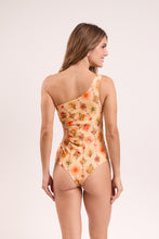 Laad de afbeelding in de Gallery-viewer, Model Back: Rio De Sol One-Piece Mosaico Maeve