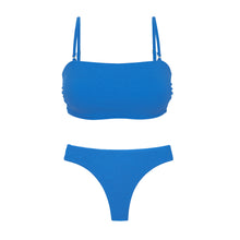 Laad de afbeelding in de Gallery-viewer, Product Front: Rio De Sol Set Set Sand-Nautico Bandeau-Reto Nice-Fio