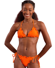 Laad de afbeelding in de Gallery-viewer, Gallery: Rio De Sol Set Set Dots-Orange Frufru-Fio