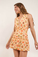 Laad de afbeelding in de Gallery-viewer, Image 07: Rio De Sol Mini Dress Mosaico Low Cut Dress