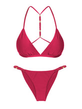 Laad de afbeelding in de Gallery-viewer, Product Front: Rio De Sol Set Set Shimmer-Desejo Tri-Fixo-Noa Cheeky-Noa