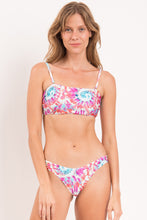 Laad de afbeelding in de Gallery-viewer, Gallery: Rio De Sol Set Set Splash Bandeau-Reto Highleg