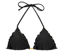 Laad de afbeelding in de Gallery-viewer, Product Front: Rio De Sol Top Top Shimmer-Black Frufru