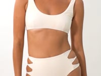 Laad en speel video af in Gallery-viewer, Video: Rio De Sol Bottom Bottom Malibu-Natural Highwaist-Spin