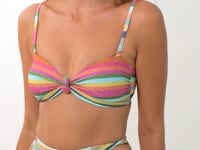 Laad en speel video af in Gallery-viewer, Video: Rio De Sol Top Top Supercolor Bandeau-Joy