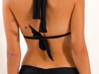 Laad en speel video af in Gallery-viewer, Video: Rio De Sol Bottom Bottom Shimmer-Black Mel