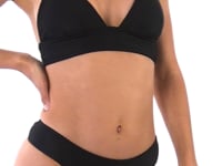 Laad en speel video af in Gallery-viewer, Video: Rio De Sol Bottom Bottom Cloque Preto Tri Cos