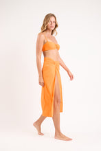 Laad de afbeelding in de Gallery-viewer, Image 02: Rio De Sol Beach Skirt Bio-Laranjada Long Skirt Knot