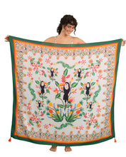 Laad de afbeelding in de Gallery-viewer, Gallery: Rio De Sol Pareo Boho Canga
