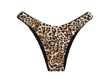 Laad de afbeelding in de Gallery-viewer, Product Front: Rio De Sol Bottom Bottom Leopardo Bandeau