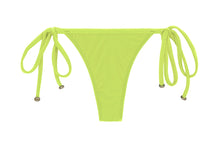 Laad de afbeelding in de Gallery-viewer, Product Front: Rio De Sol Bottom Bottom Lime Tri Micro