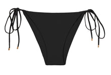 Laad de afbeelding in de Gallery-viewer, Product Front: Rio De Sol Bottom Bottom Nero Lacinho