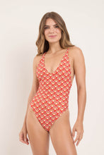 Laad de afbeelding in de Gallery-viewer, Image 05: Rio De Sol One-Piece Floral-Scales Sunny