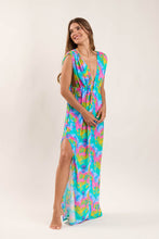 Laad de afbeelding in de Gallery-viewer, Image 05: Rio De Sol Maxi Dresses Fusion Long Dress Soleil