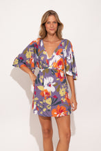 Laad de afbeelding in de Gallery-viewer, Gallery: Rio De Sol Mini Dress Garden-Flower Mini Dress