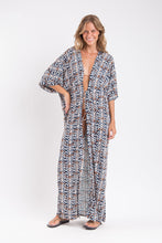Laad de afbeelding in de Gallery-viewer, Image 04: Rio De Sol Maxi Dresses Ikat Long Dress