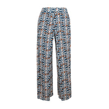 Laad de afbeelding in de Gallery-viewer, Product Front: Rio De Sol Beach Trousers Ikat Wide Pants