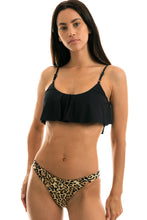 Laad de afbeelding in de Gallery-viewer, Gallery: Rio De Sol Set Leopardo Black Babado