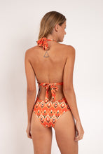 Laad de afbeelding in de Gallery-viewer, Model Back: Rio De Sol One-Piece Maracai Mel-Op