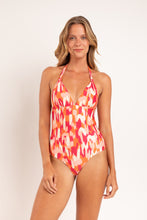 Laad de afbeelding in de Gallery-viewer, Model Front: Rio De Sol One-Piece Mirage Mel-Op