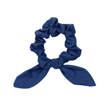 Laad de afbeelding in de Gallery-viewer, Product Front: Rio De Sol Hair Accessory Navy Scrunchie
