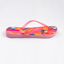 Laad de afbeelding in de Gallery-viewer, Image 03: Rio De Sol Flip-Flop Orange Bloom Slim