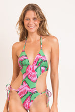 Laad de afbeelding in de Gallery-viewer, Gallery: Rio De Sol One-Piece Parrots Trikini