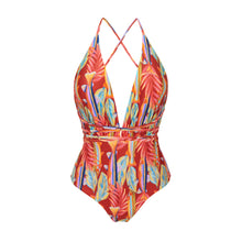 Laad de afbeelding in de Gallery-viewer, Product Front: Rio De Sol One-Piece Sea-Bloom New Vegas