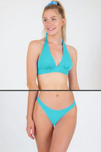 Laad de afbeelding in de Gallery-viewer, Model Front: Rio De Sol Set Set Breeze Halter-Cos Essential-Comfy