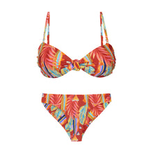 Laad de afbeelding in de Gallery-viewer, Product Front: Rio De Sol Set Set Sea-Bloom Bandeau-Joy Nice