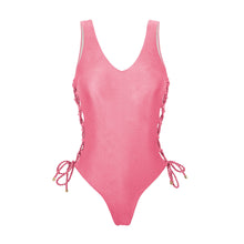 Laad de afbeelding in de Gallery-viewer, Product Front: Rio De Sol One-Piece Shimmer-Confetti Zoe