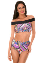 Laad de afbeelding in de Gallery-viewer, Image 04: Rio De Sol Top Soutien Samarcanda Offshoulder