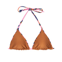 Laad de afbeelding in de Gallery-viewer, Product Back: Rio De Sol Top Top Amore-Pink Tri-Inv