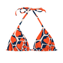 Laad de afbeelding in de Gallery-viewer, Product Front: Rio De Sol Top Top Amore-Red Tri-Inv
