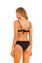Laad de afbeelding in de Gallery-viewer, Model Back: Rio De Sol Top Top Bora-Black Bra-Trio