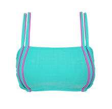 Laad de afbeelding in de Gallery-viewer, Product Front: Rio De Sol Top Top Duo Pink Blue