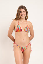 Laad de afbeelding in de Gallery-viewer, Image 07: Rio De Sol Top Top Floral-Scales Tri-Inv