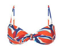 Laad de afbeelding in de Gallery-viewer, Product Front: Rio De Sol Top Top Leaves Bandeau-Joy