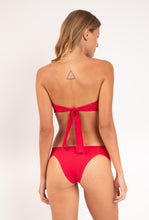 Laad de afbeelding in de Gallery-viewer, Model Back: Rio De Sol Top Top Malibu-Malagueta Mavi