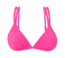 Laad de afbeelding in de Gallery-viewer, Product Front: Rio De Sol Top Top Malibu-Rosa Tri-Duo