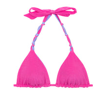 Laad de afbeelding in de Gallery-viewer, Product Front: Rio De Sol Top Top Malibu-Rosa Tri-Rev