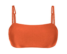 Laad de afbeelding in de Gallery-viewer, Product Front: Rio De Sol Top Top Paprica Bandeau-Reto